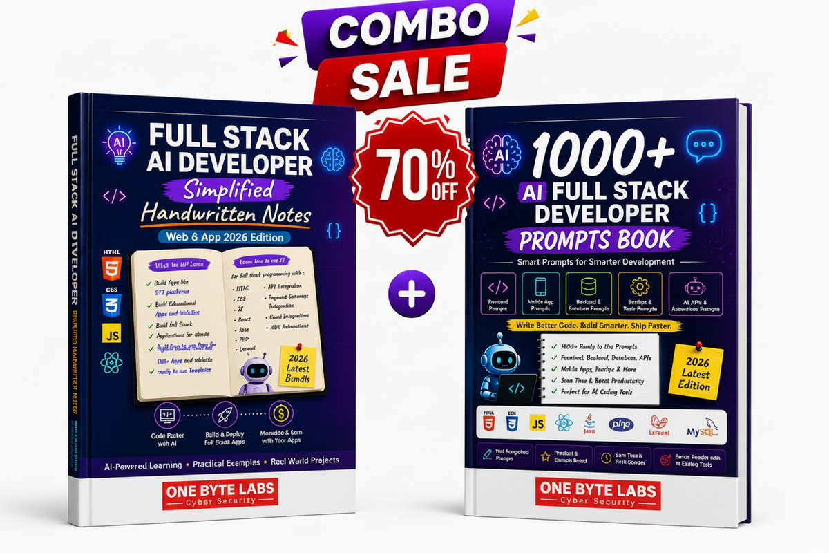 Full Stack AI Developer Handwritten Notes β HOT SALE π₯