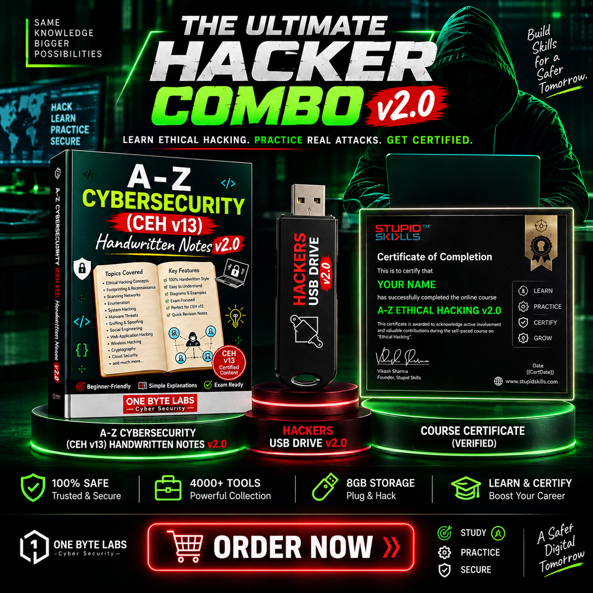 Cybersecurity (CEH v13) – Handwritten Notes