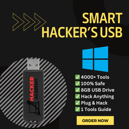 Hackers 8gb USB drive with 4000+ Tools