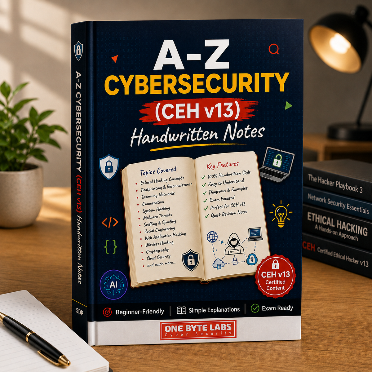 Cybersecurity (CEH v13) – Handwritten Notes