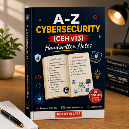 Cybersecurity (CEH v13) – Handwritten Notes